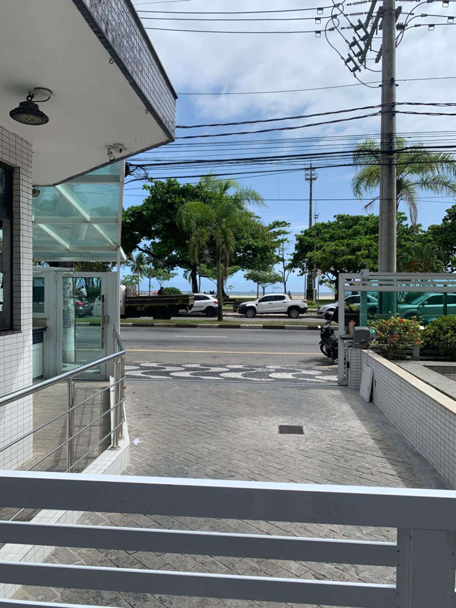 Apartamento Em Santos No Gonzaga Em Frente A Praia מראה חיצוני תמונה